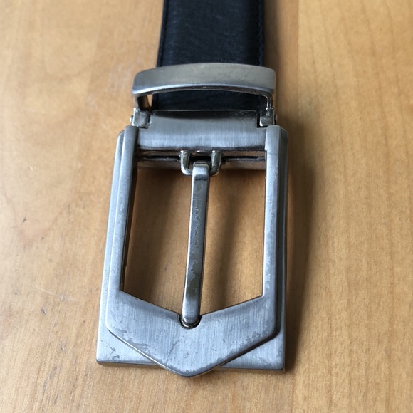 Reversible leather belt - Picture 3 of 8